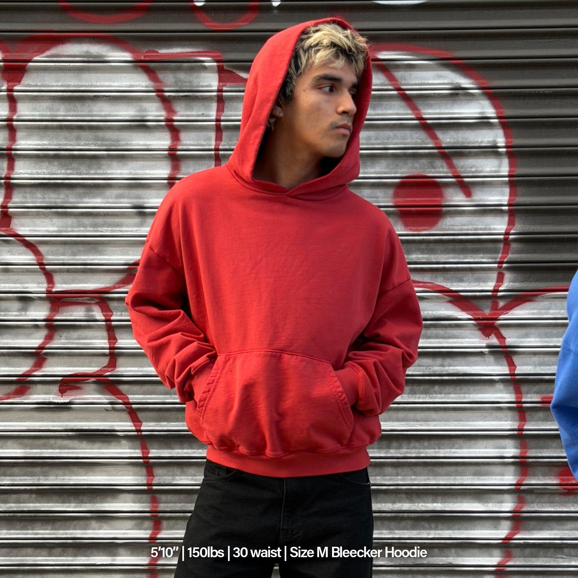 Bleecker Cinched Crop Hoodie | Relaxed, Drop-Shoulder Male Product Image