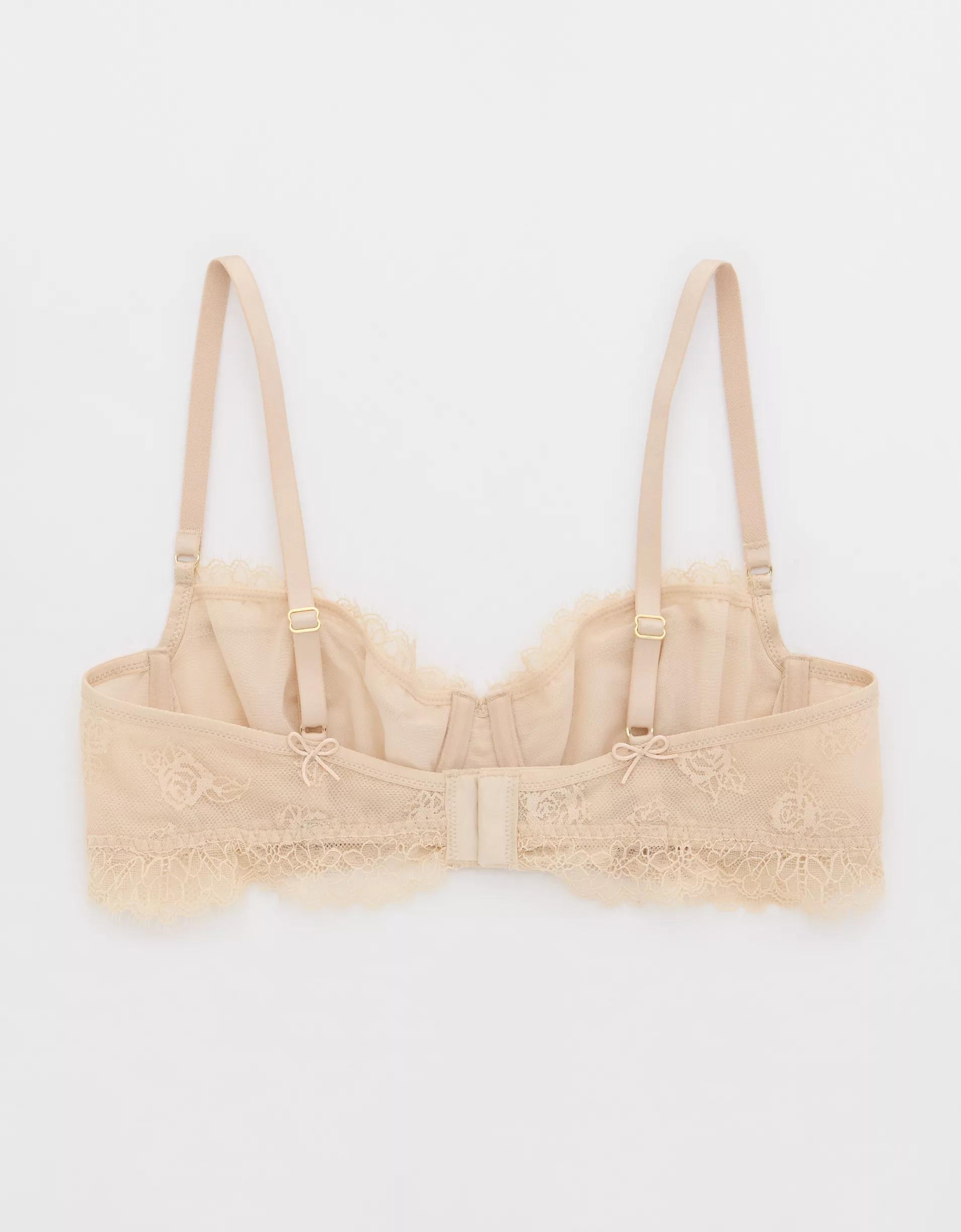 Show Off Rosebud Lace Unlined Bra Product Image