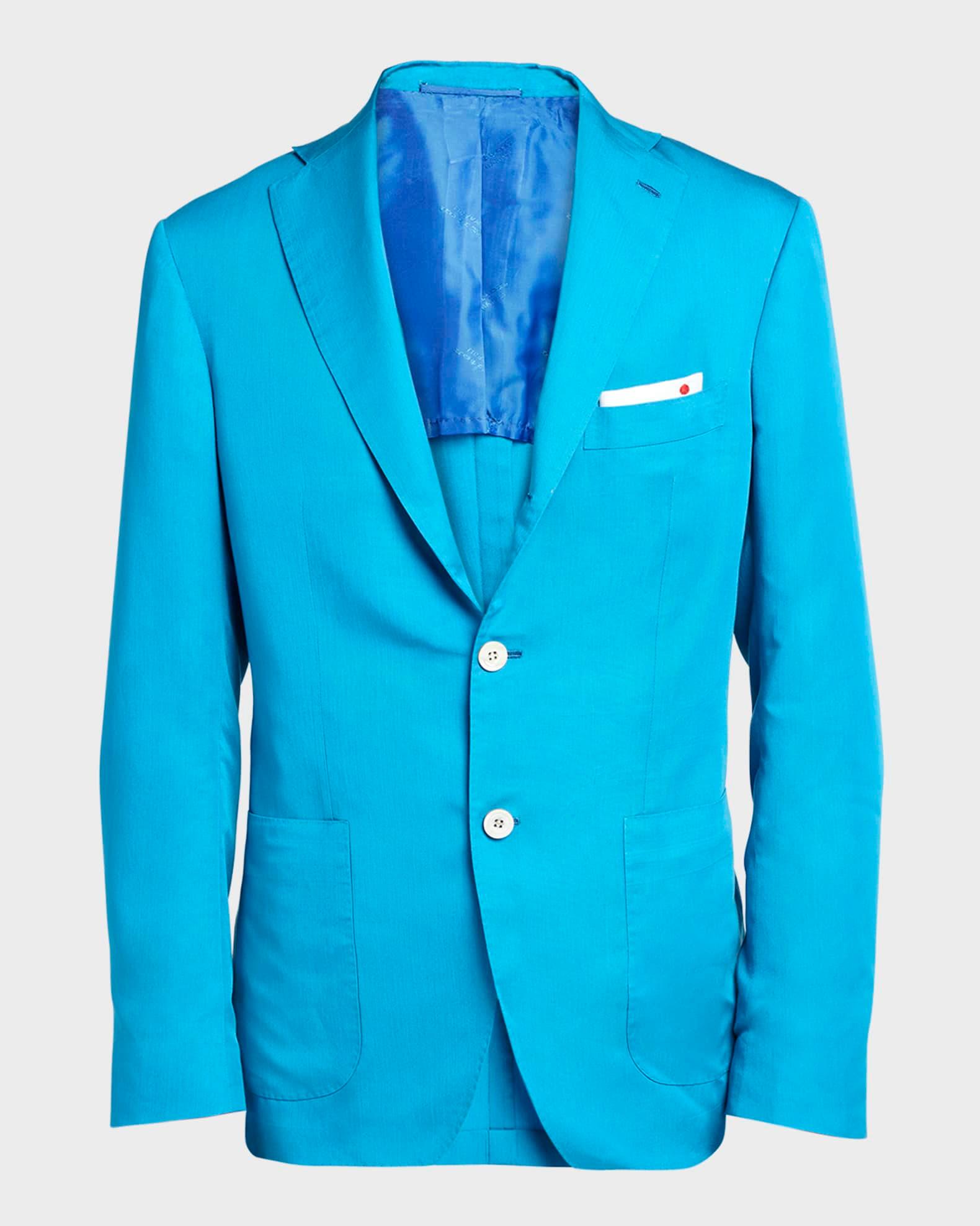 Men's Solid Lyocell-Blend Sport Coat Product Image