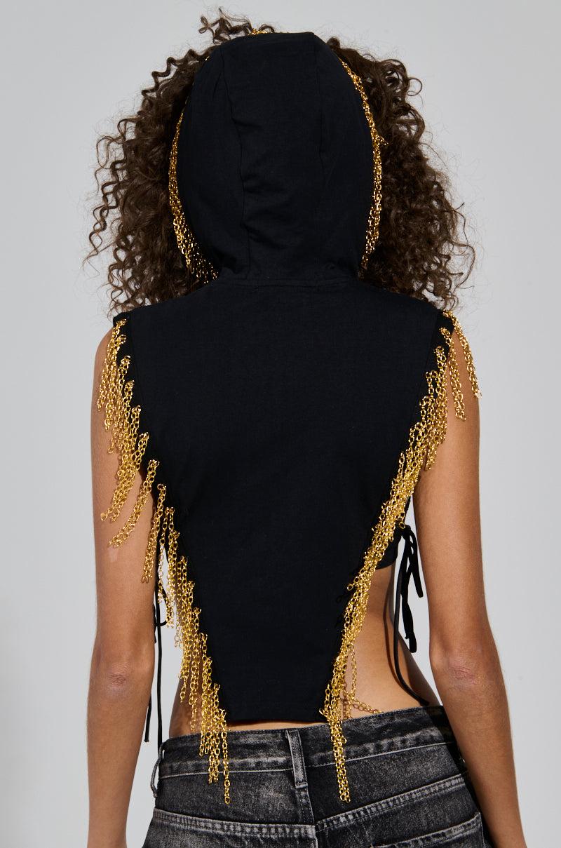 HOW DEEP IS YOUR LOVE HOODED TOP Product Image