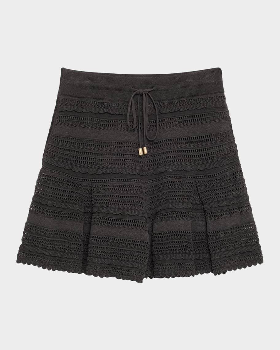 Lucky Lace Knit Shorts Product Image