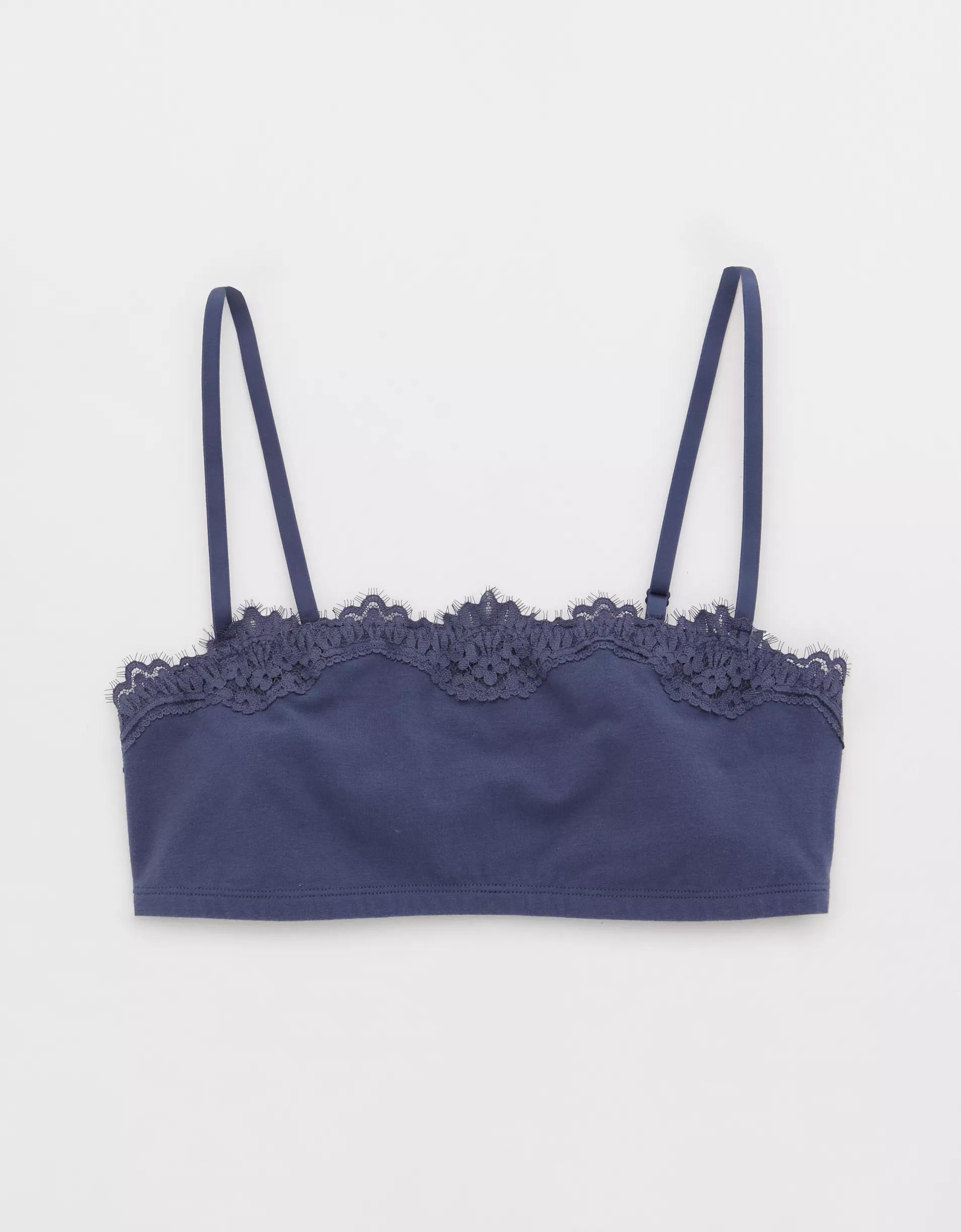 Superchill Cotton Lace Bralette Product Image