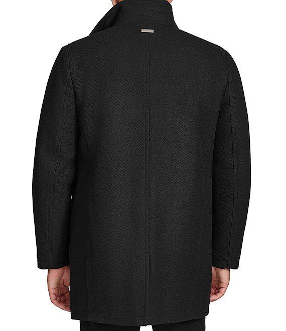 Andrew Marc Sport Bowen Knit Twill Car Coat Product Image