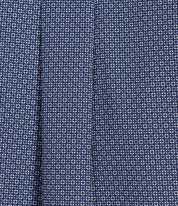 Gold Label Roundtree & Yorke Slim Fit Non-Iron Long Sleeve Circle Geo Print Sport Shirt Product Image