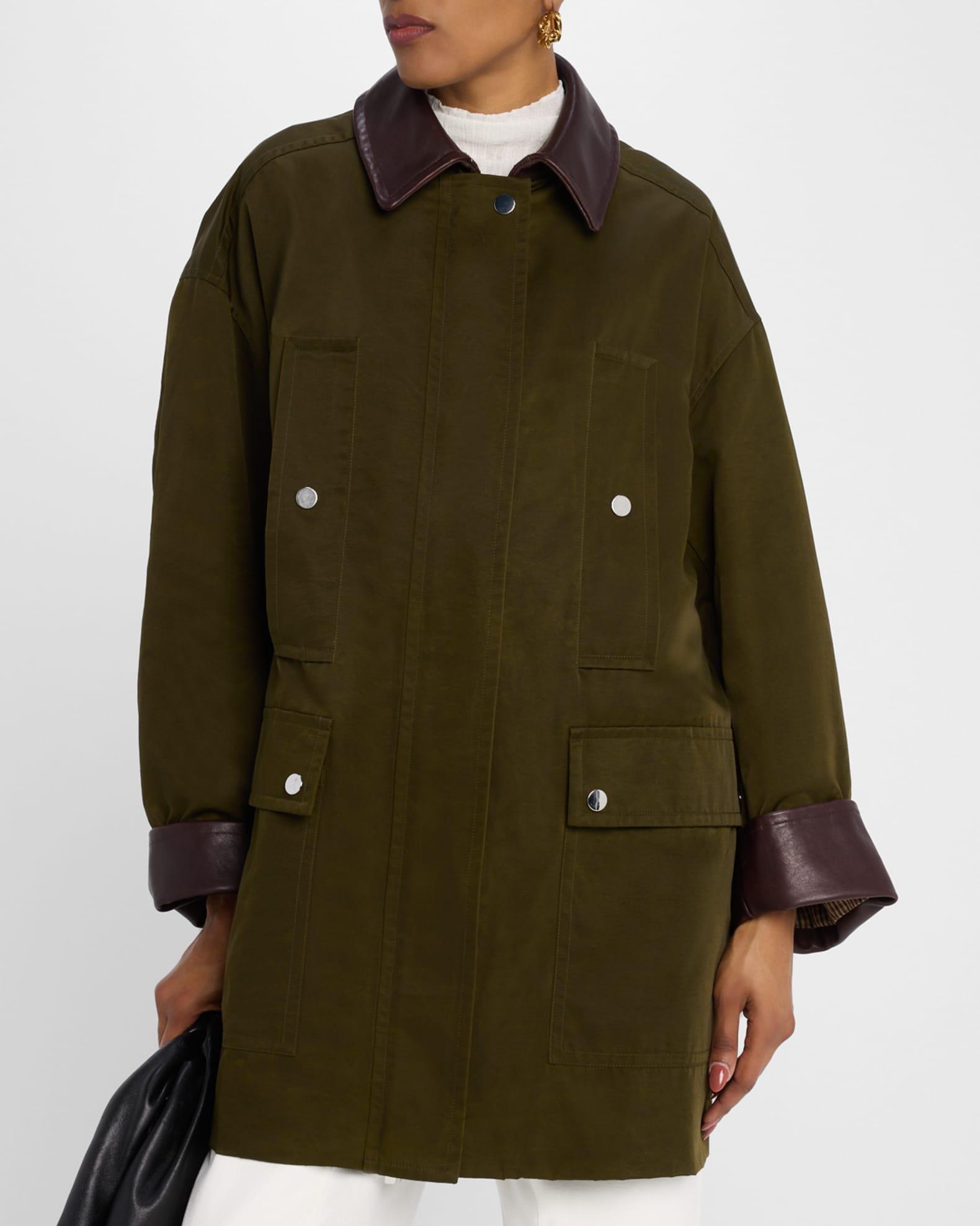 Theo Oversized Barn Jacket Product Image