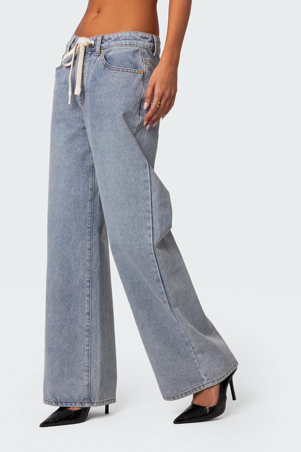 Wynn Low Rise Baggy Jeans Product Image