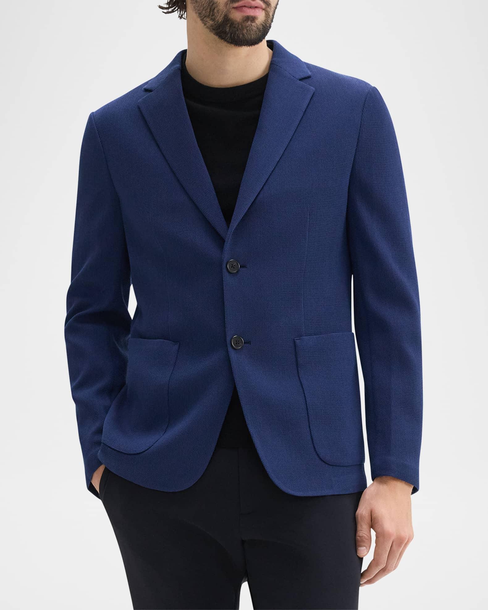 Mens Clinton Wool-Blend Single-Breasted Blazer Product Image