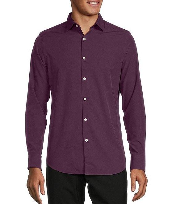 Murano Big & Tall Slim Fit Performance Stretch Long Sleeve Woven Shirt Product Image