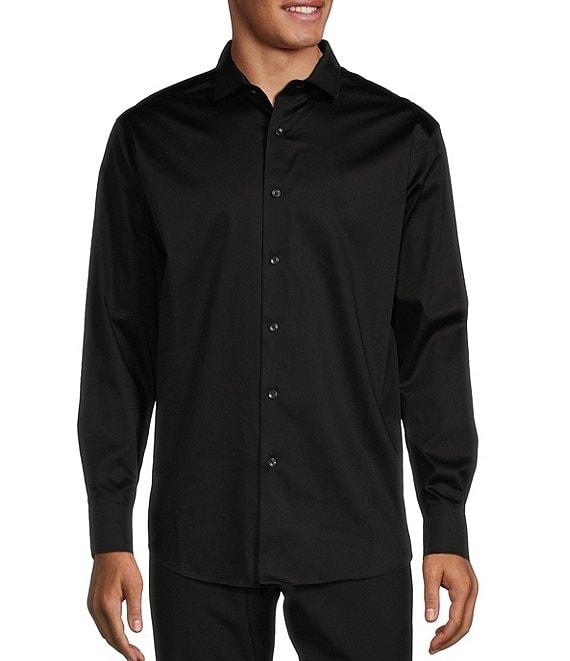 Murano Wardrobe Essentials Classic Fit Solid Long Sleeve Woven Shirt Product Image
