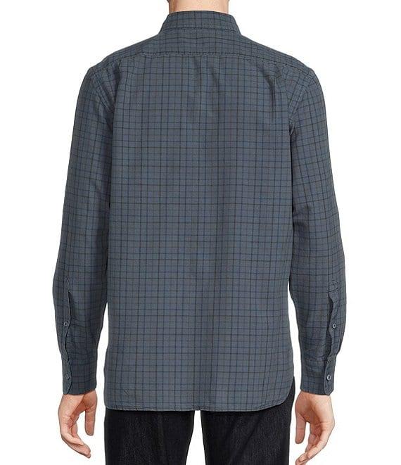 Cremieux Blue Label Big & Tall Classic Fit Medium Plaid Oxford Long Sleeve Woven Shirt Product Image