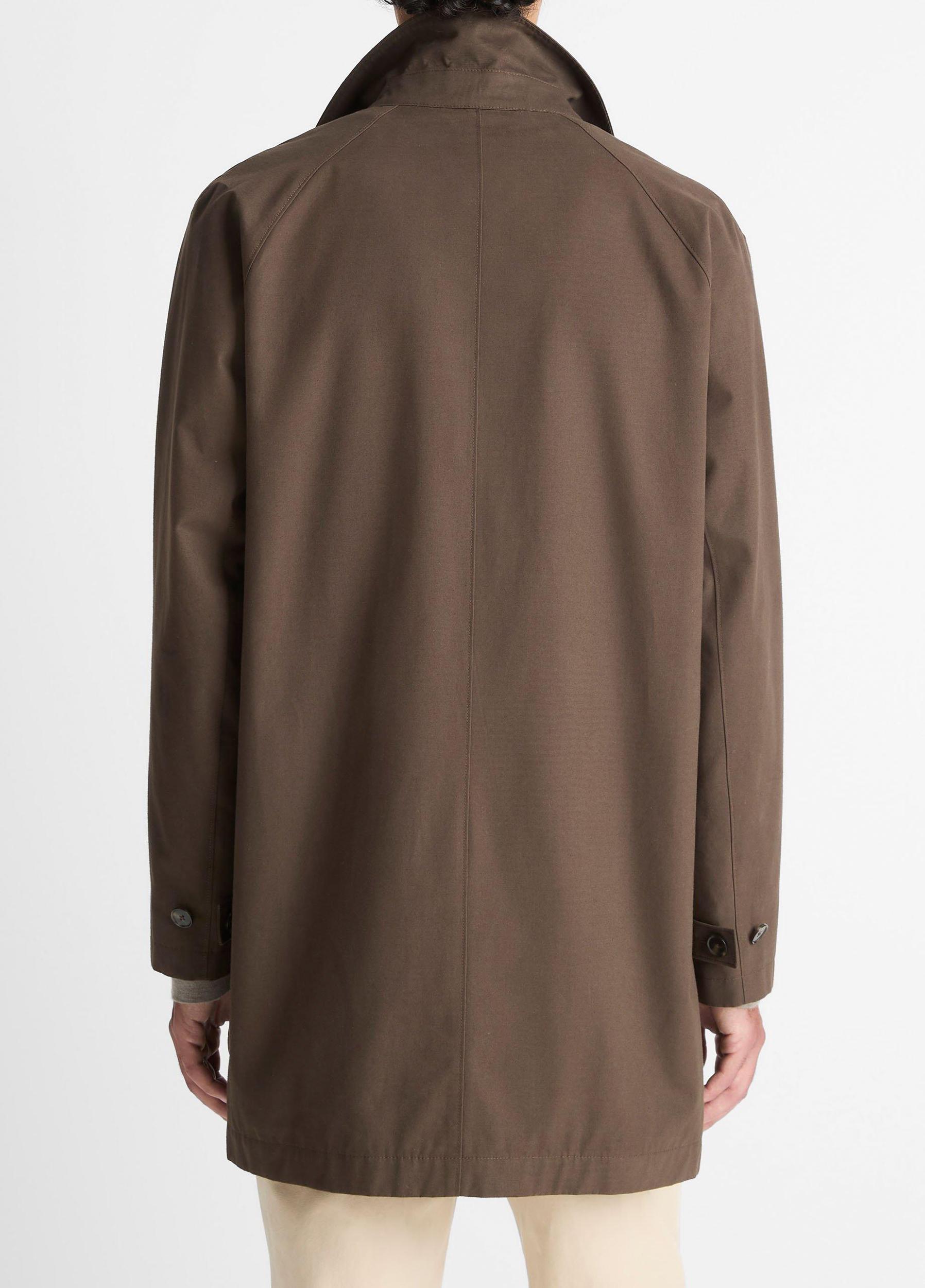 Lightweight Italian Cotton Car Coat Product Image