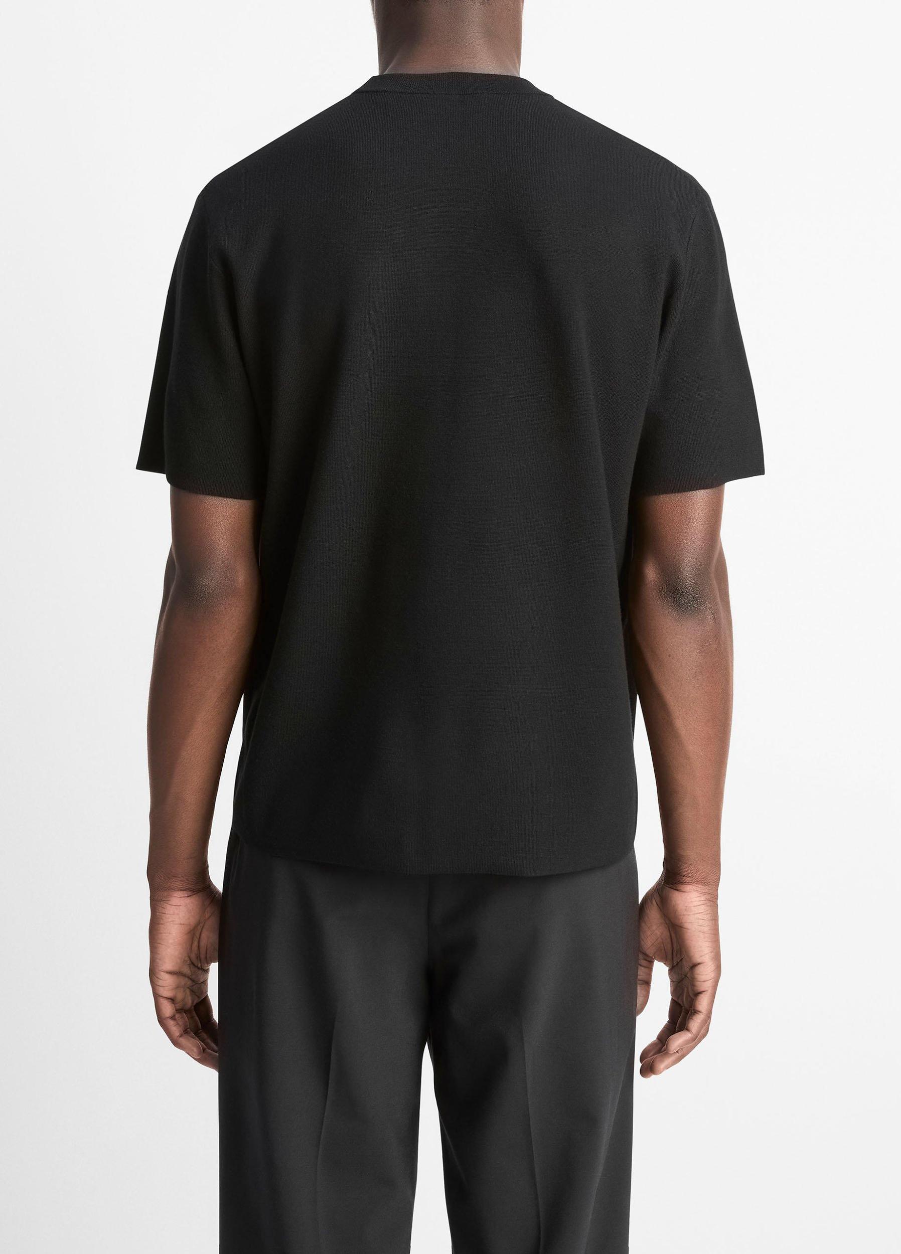 Milano Short-Sleeve Crew Neck Sweater Product Image