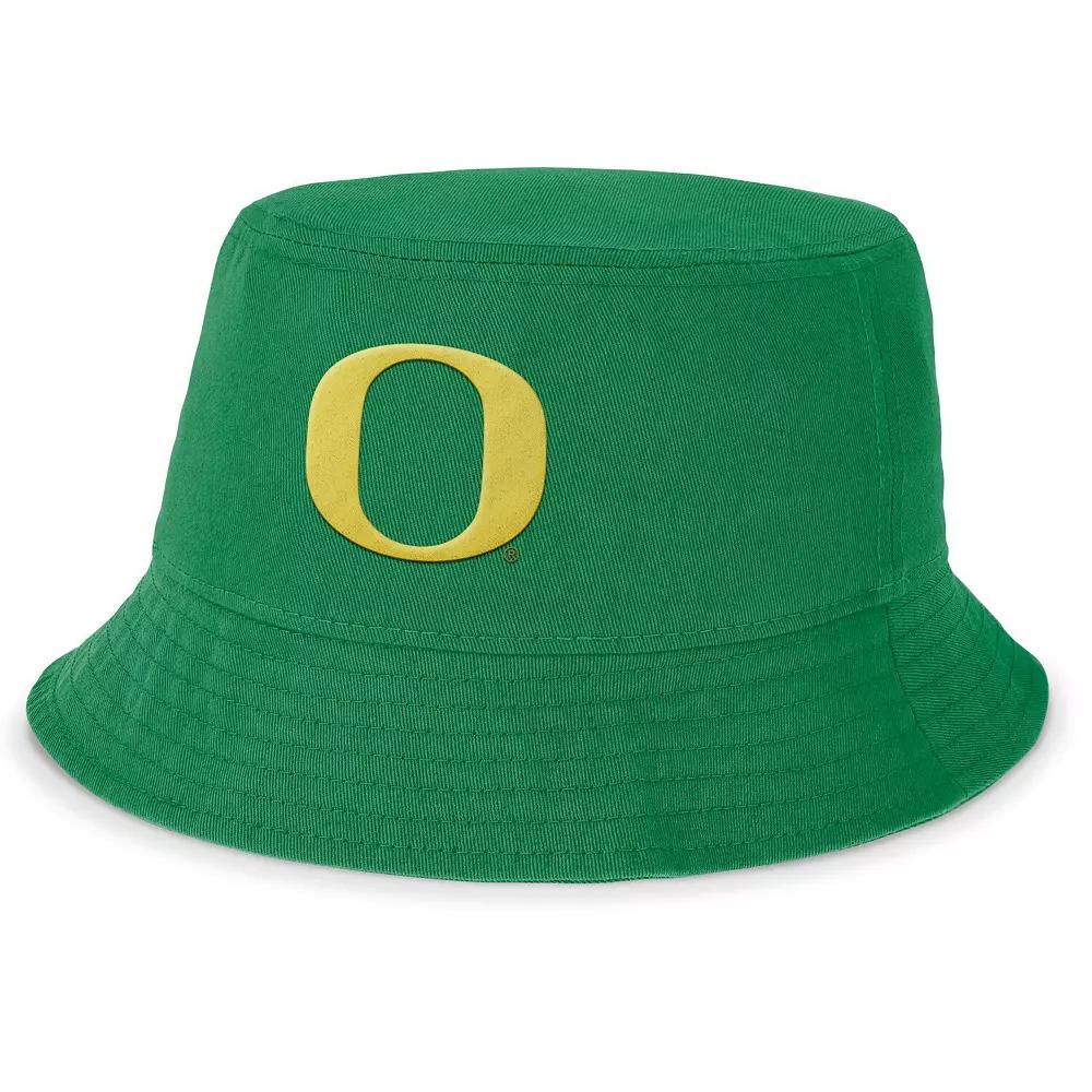 Men's Nike Green Oregon Ducks Local Apex Bucket Hat, Size: Small Product Image