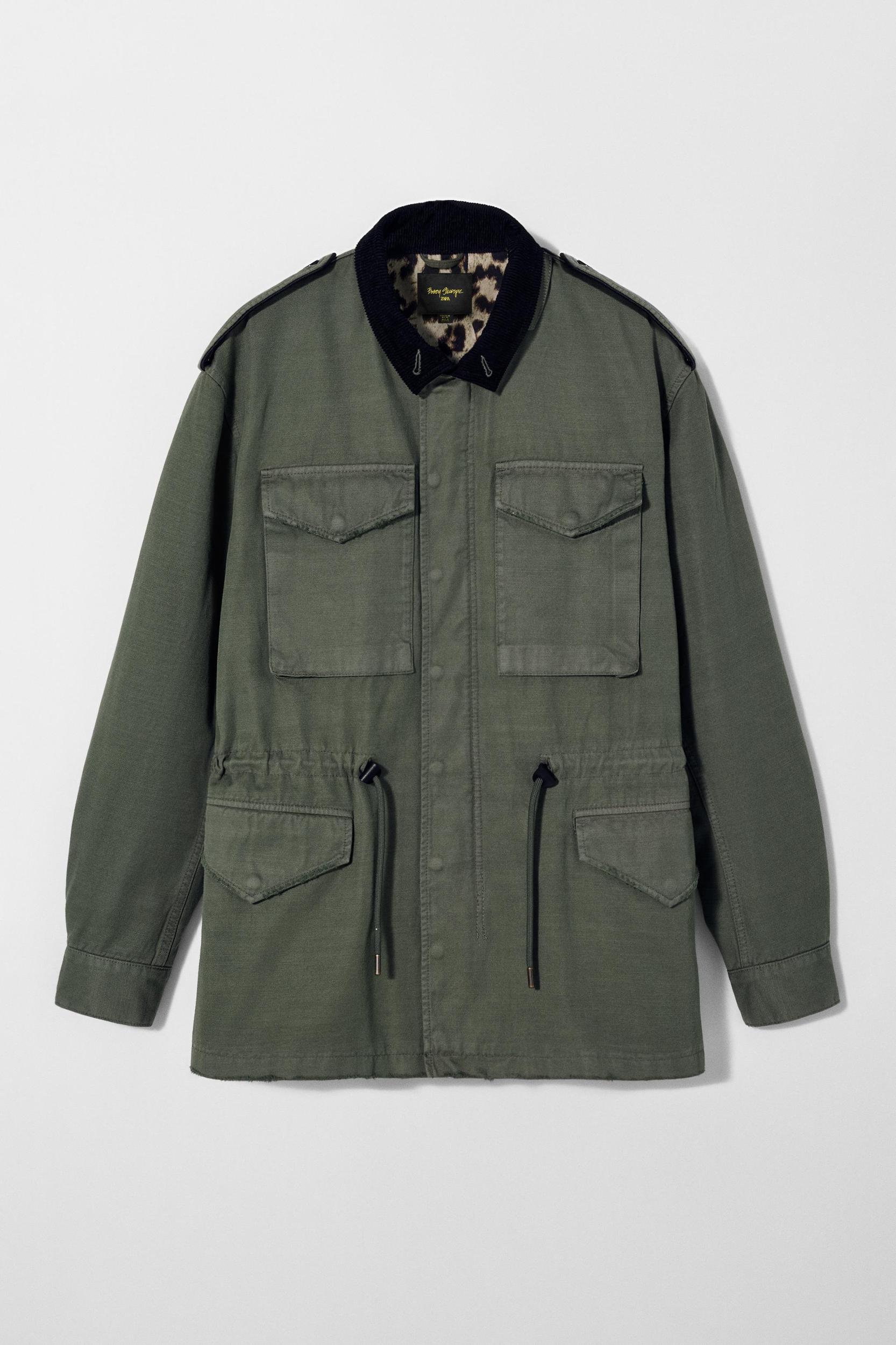 WASHED PARKA BOBBY GILLESPIE X ZARA Product Image