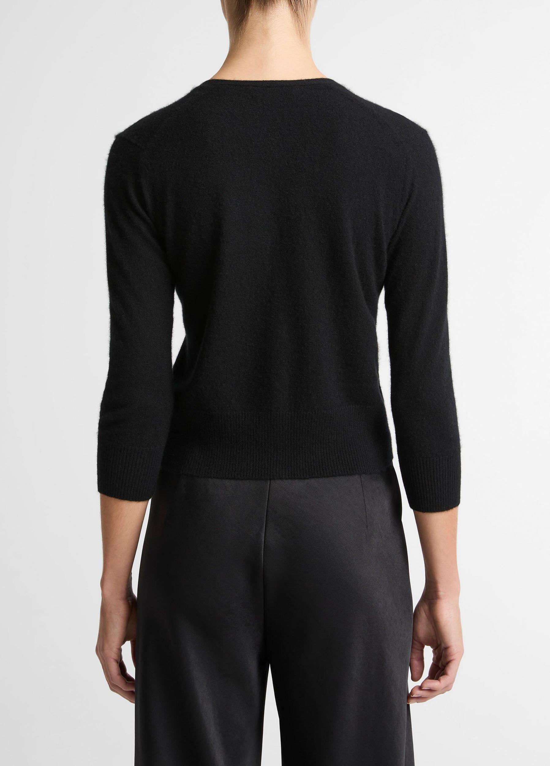 Cashmere-Silk V-Neck Cardigan Product Image