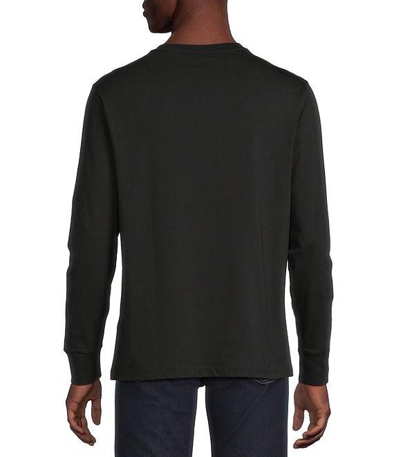 Cremieux Blue Label Slim Fit Pocket Crew Neck Long Sleeve T-Shirt Product Image