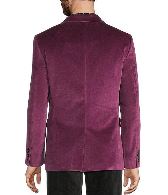 Murano Big & Tall Slim Fit Velvet Suit Separates Jacket Product Image