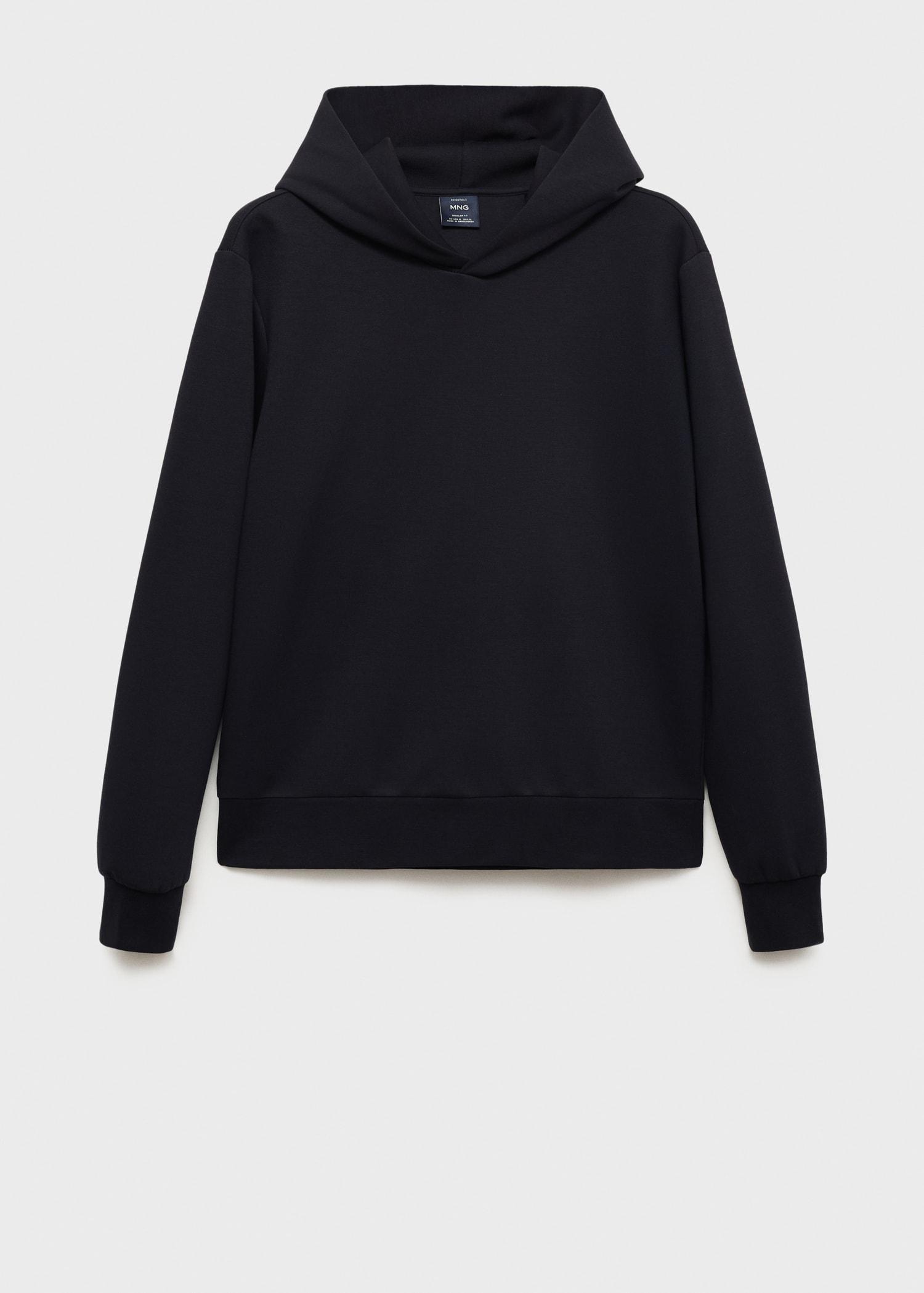 Regular-fit hoodie - Men | MANGO USA Product Image