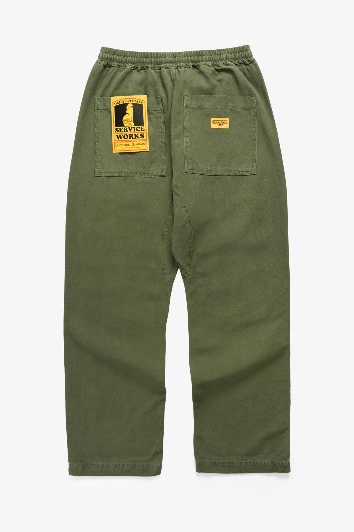 Service Works - Classic Chef Pants - Olive Product Image