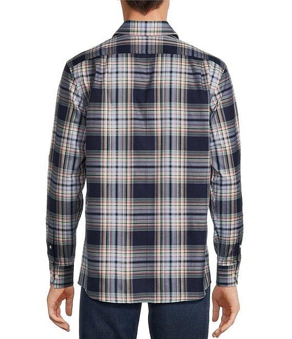 Hart Schaffner Marx The Mr. Classic Collection Long Sleeve Plaid Coatfront Shirt Product Image