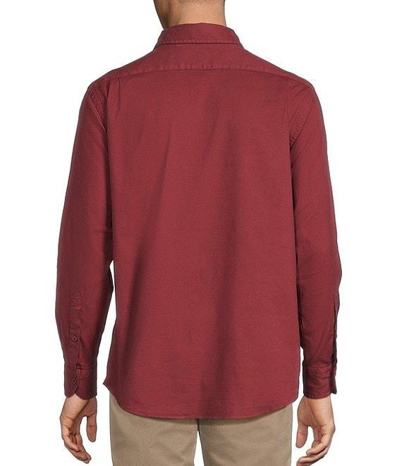 Cremieux Blue Label Garment Dyed Oxford Long Sleeve Woven Shirt Product Image