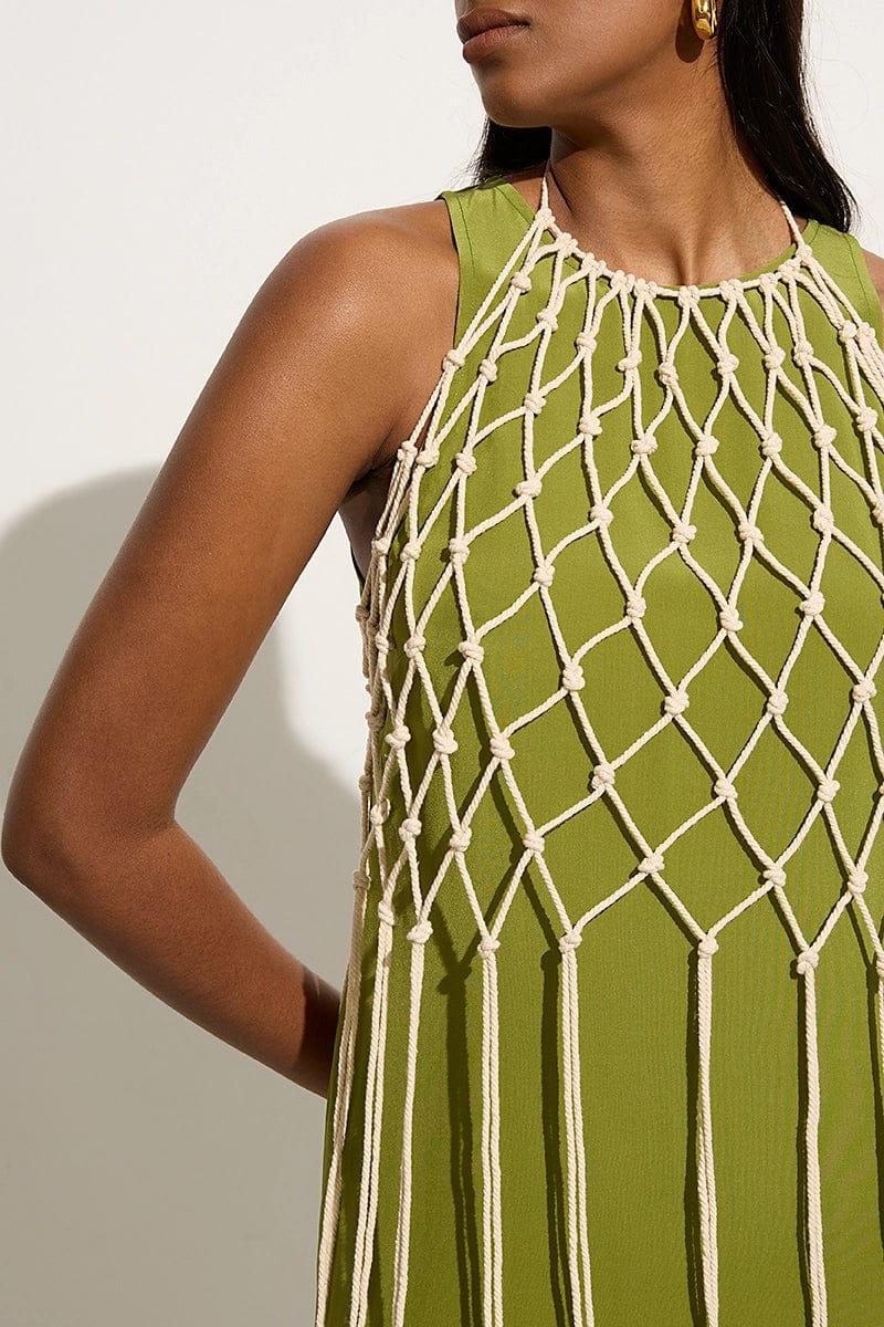 Nelas Macrame Top Off-White - Final Sale Product Image