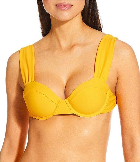 Antonio Melani Solid Classic Hipster Swim Bottom Product Image