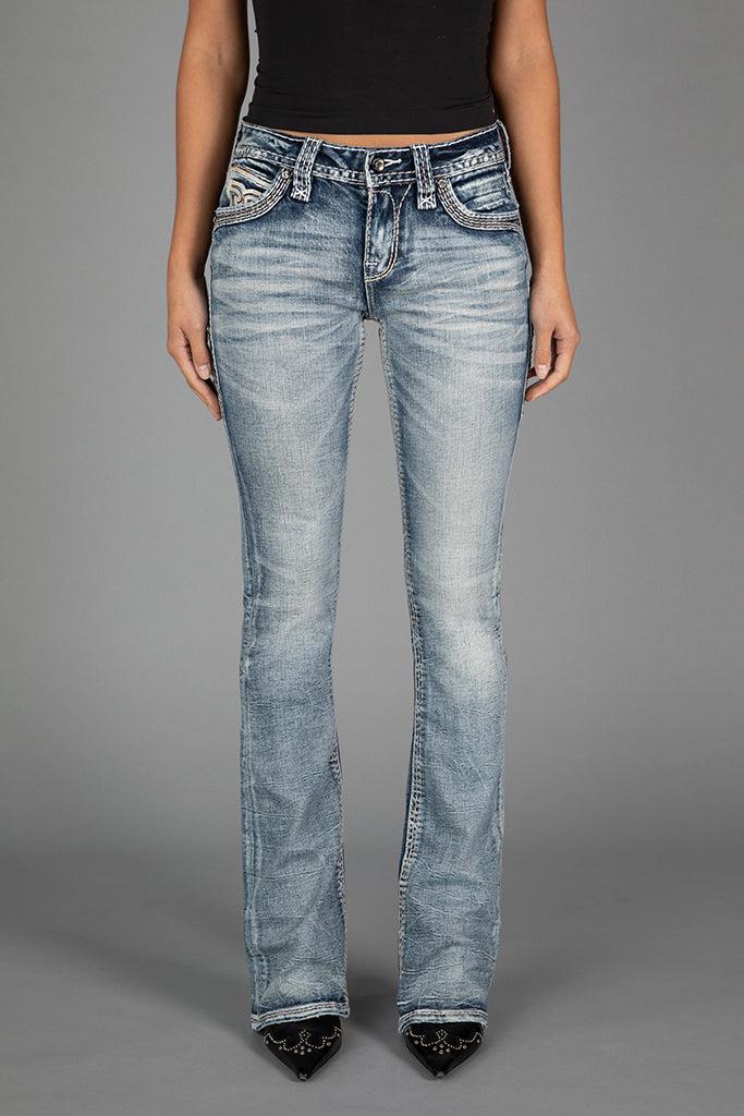 Asha Bootcut Jeans Product Image