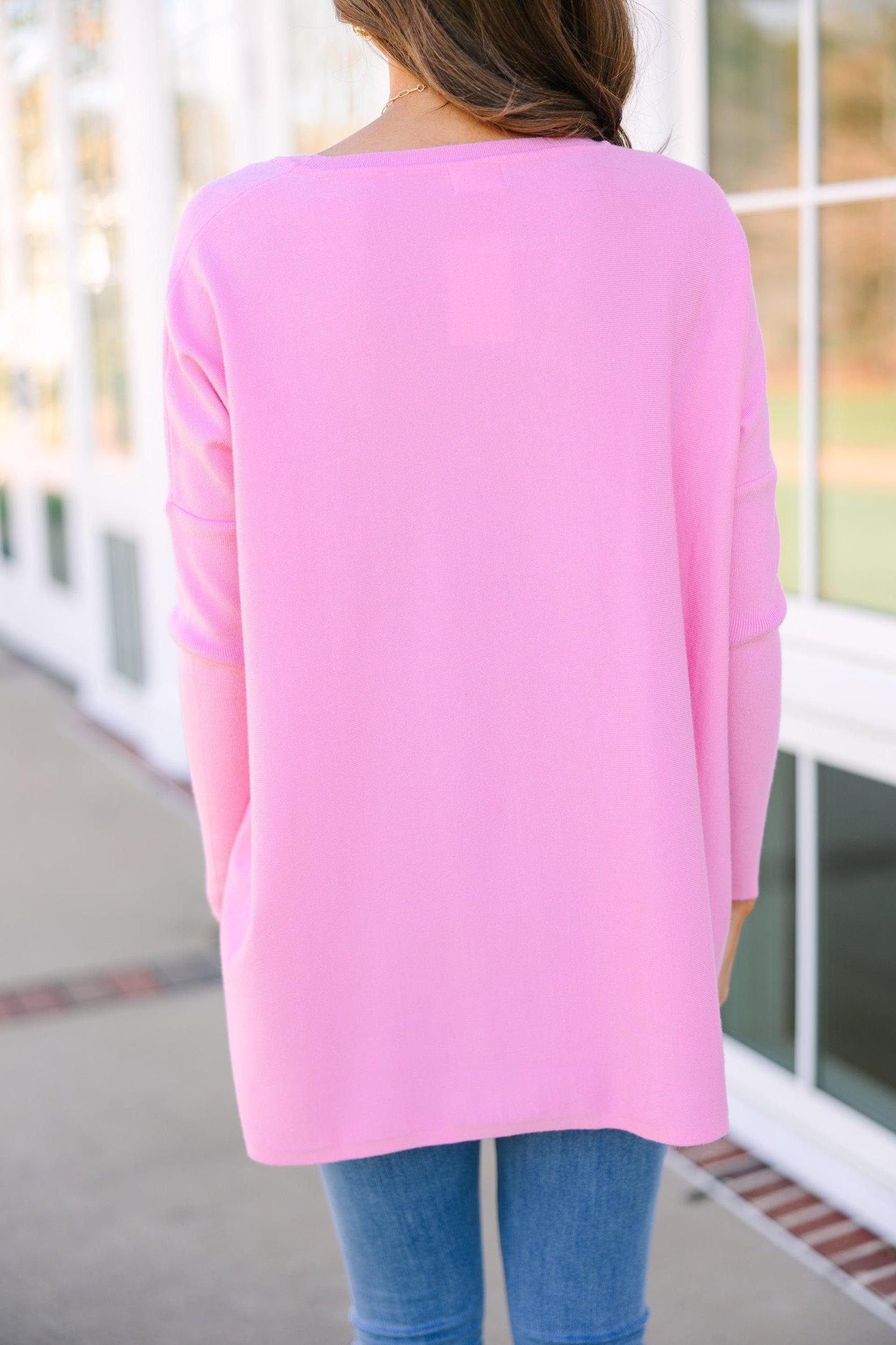 Loving My Life Pink Pocket Tunic Female Product Image