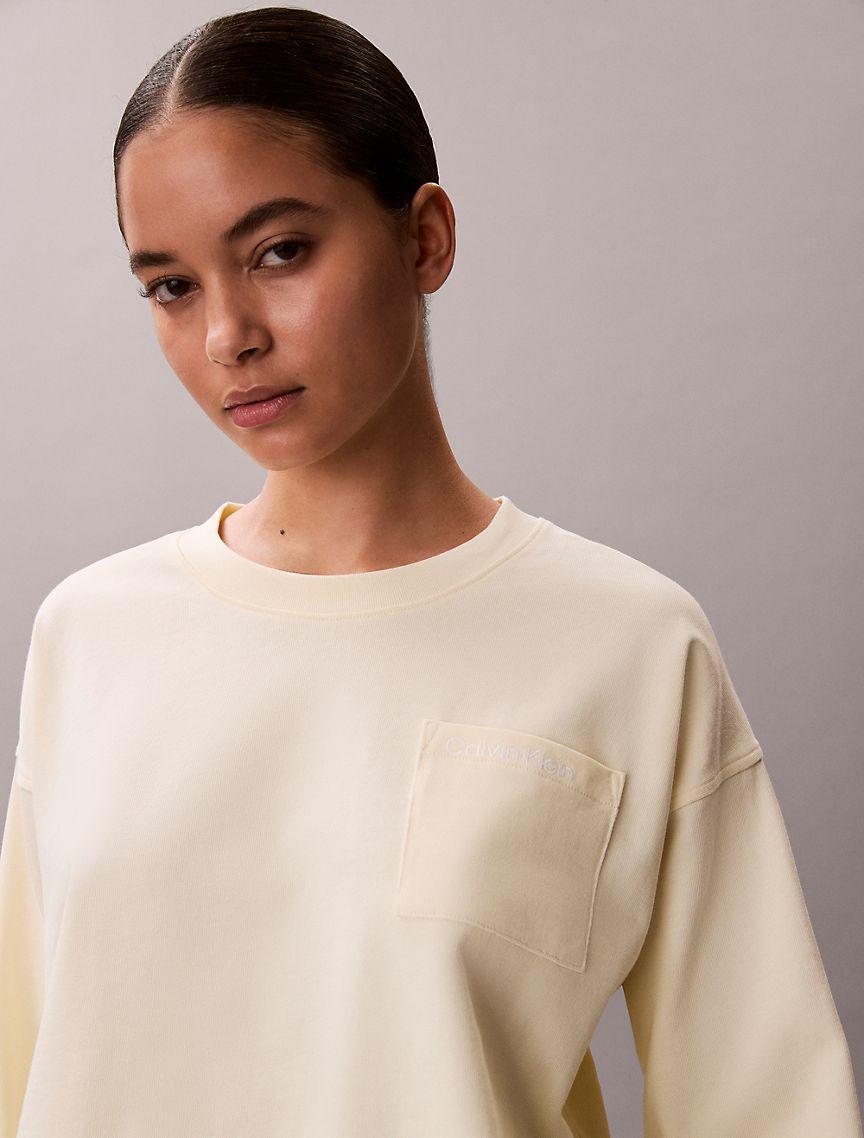 Logo Cotton Jersey Cropped Tee Product Image