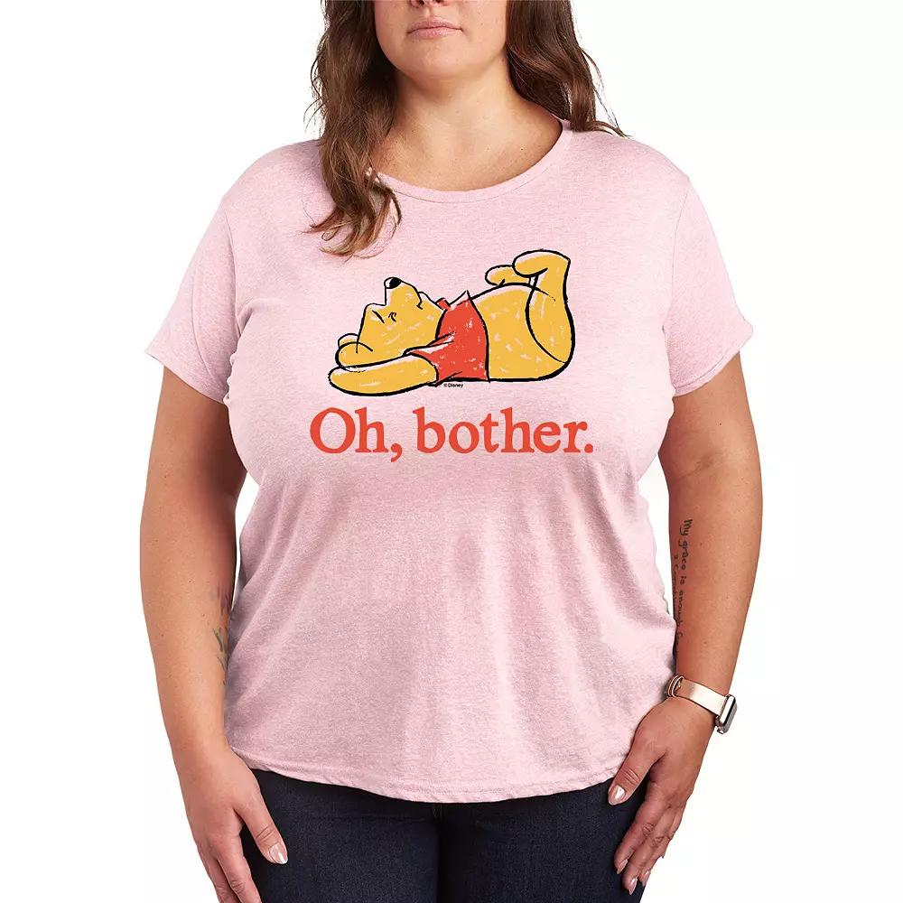 Disney's Winnie The Pooh Plus Oh Bother Graphic Tee, Women's,  Product Image