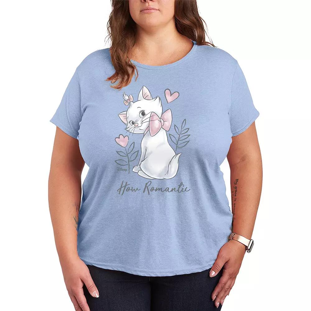 Disney's The Aristocats Marie Plus Romantic Graphic Tee, Women's,  Product Image