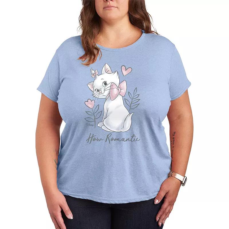 Disney's The Aristocats Marie Plus Romantic Graphic Tee, Women's,  Product Image
