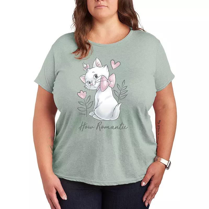 Disney's The Aristocats Marie Plus Romantic Graphic Tee, Women's,  Product Image