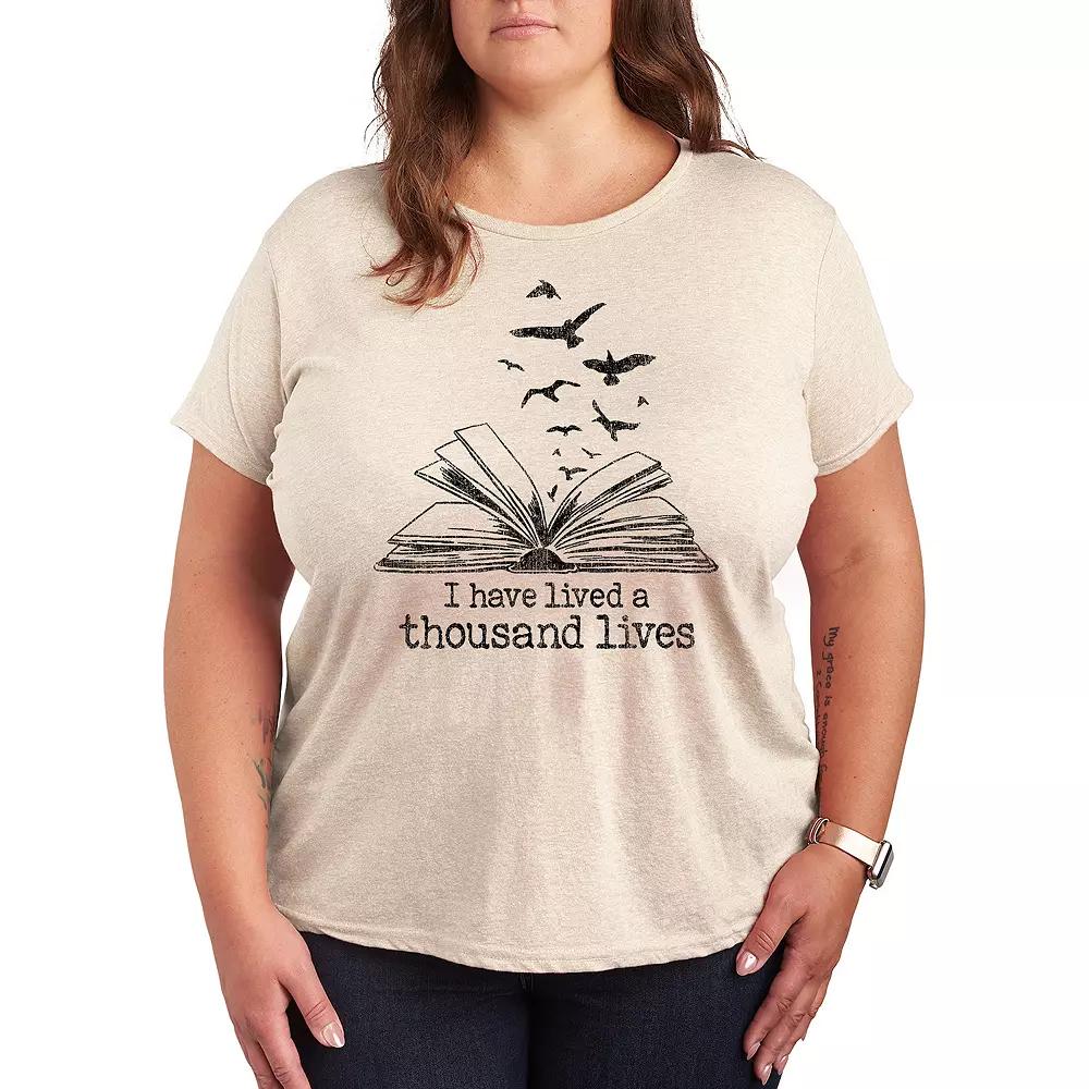 Plus I Have Lived A Thousand Lives Graphic Tee, Women's,  Product Image