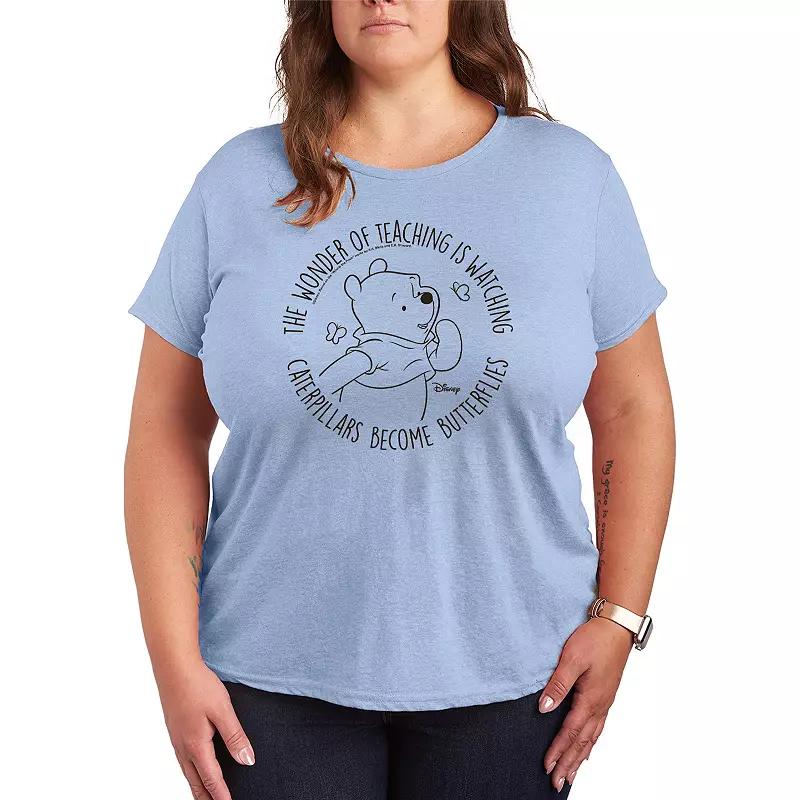 Disney's Winnie The Pooh Teaching Graphic Tee, Women's,  Product Image