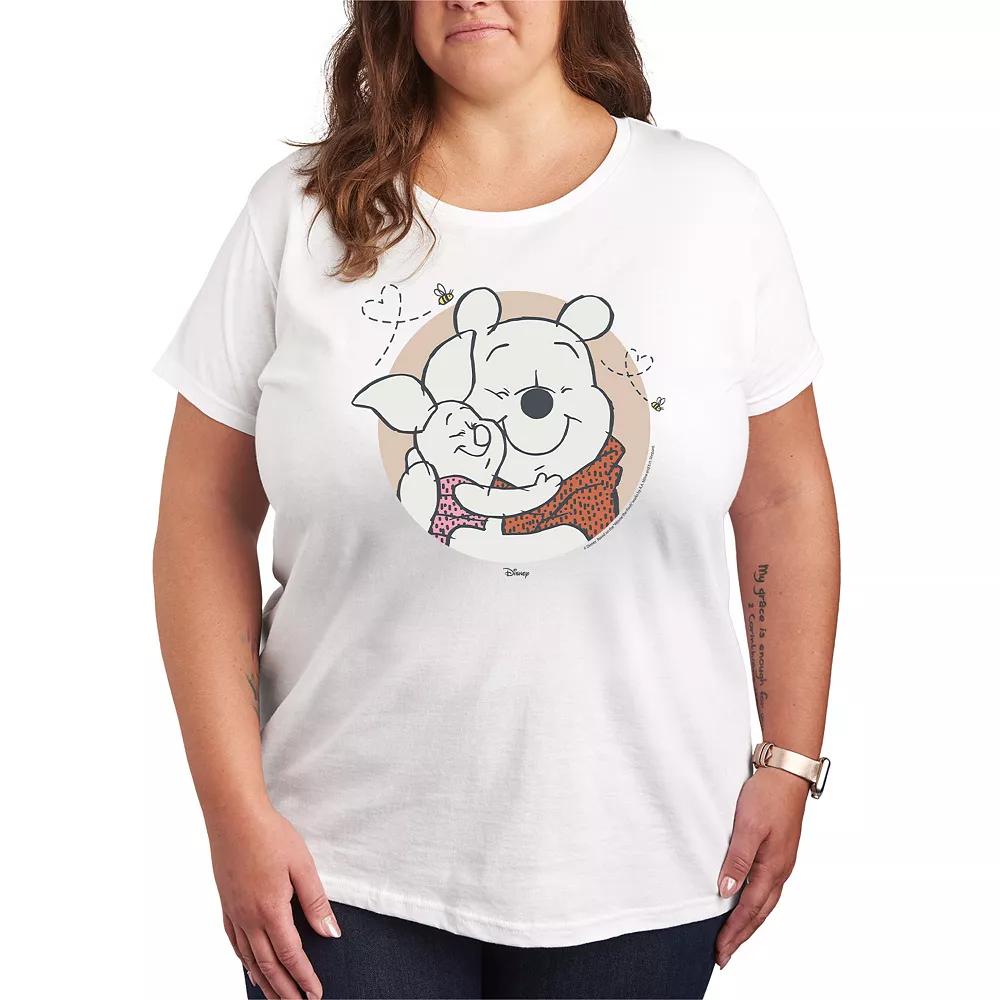 Disney's Winnie The Pooh Hug Graphic Tee, Women's,  Product Image