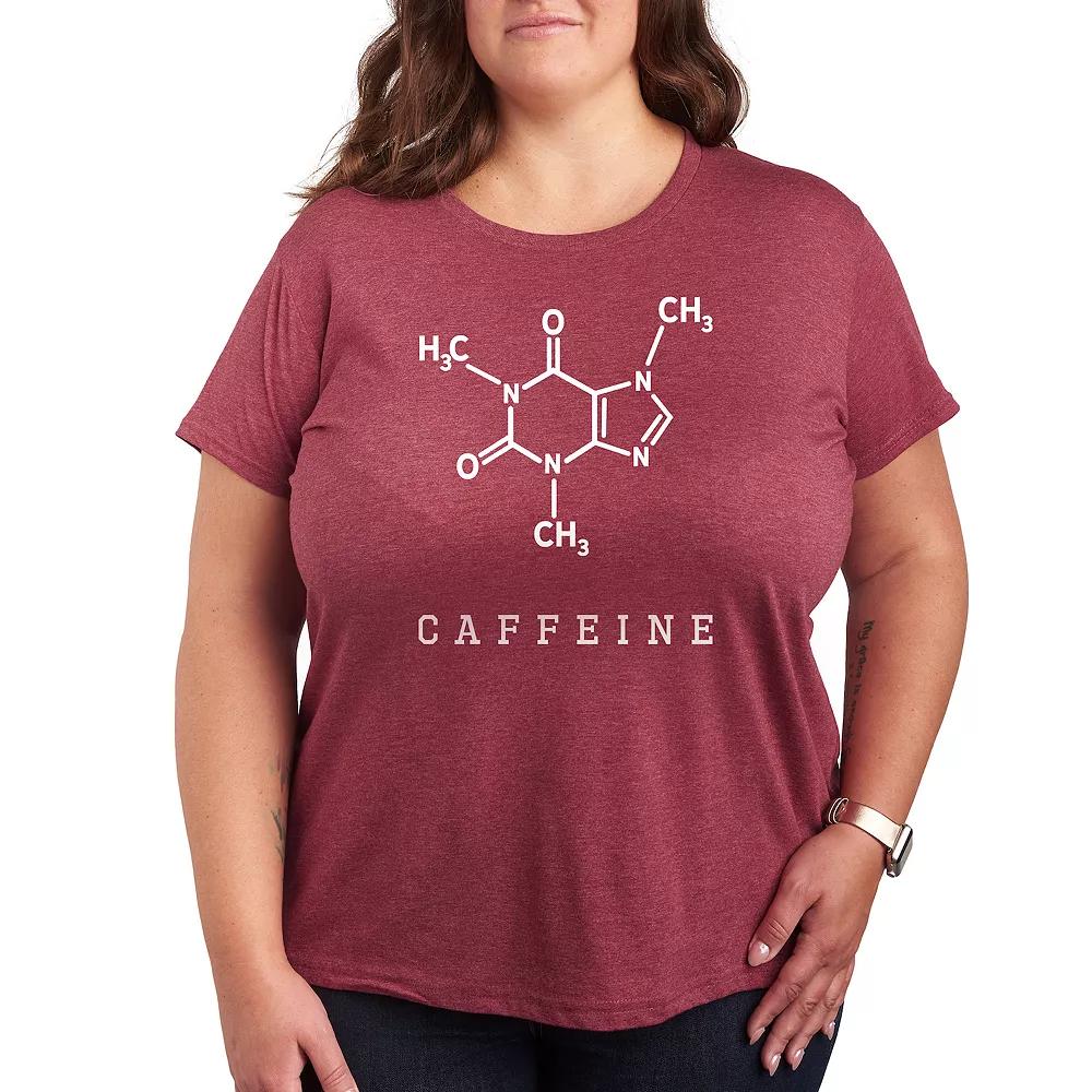 Plus Coffee Molecule Graphic Tee, Women's,  Product Image