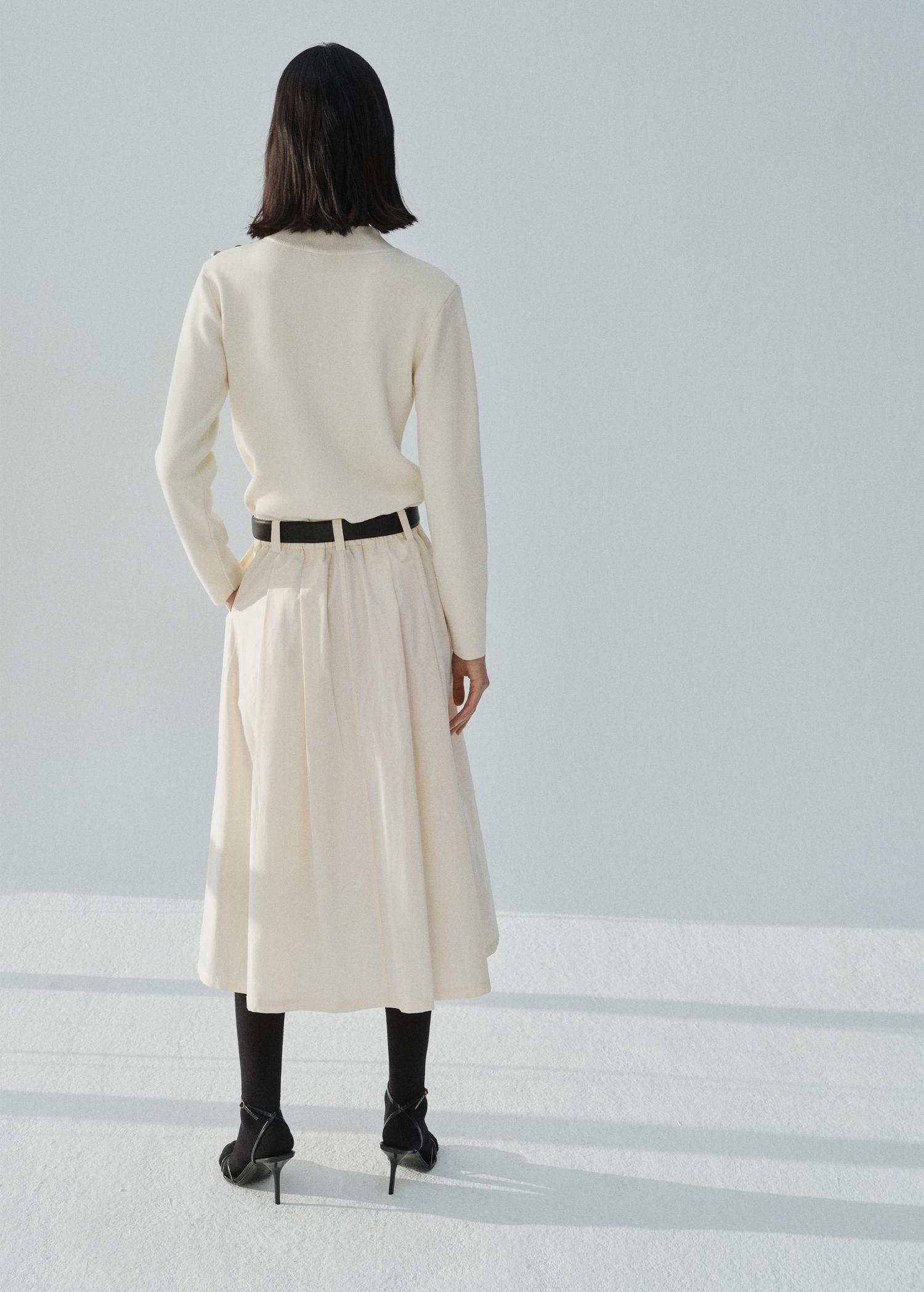 Buttons detail knit sweater - Women | MANGO USA Product Image