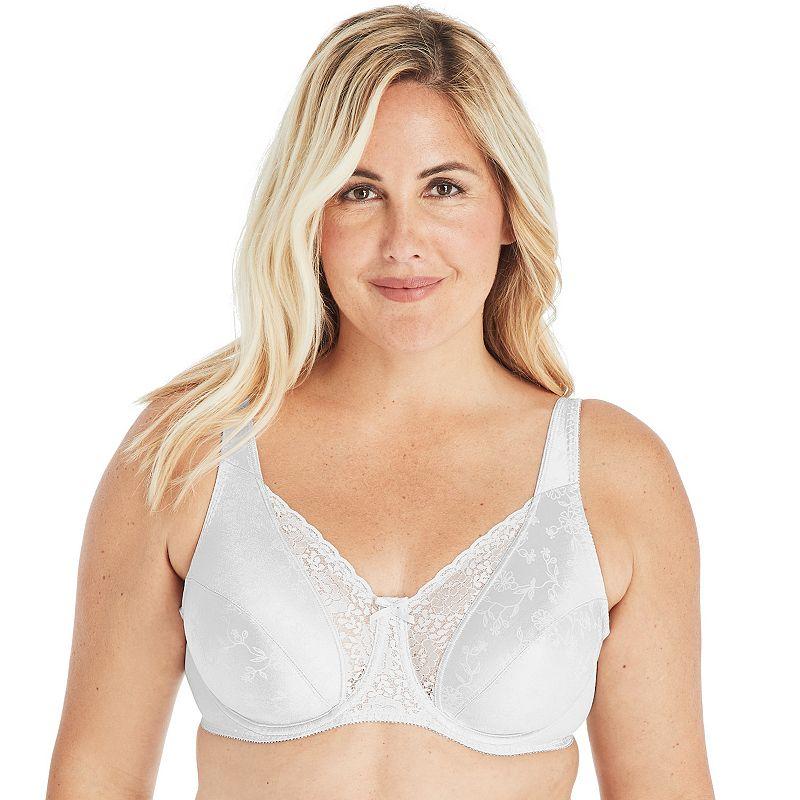 Playtex® Secrets® Lifts & Supports Full Figure Unlined Underwire Bra 4422, Women's,  Product Image