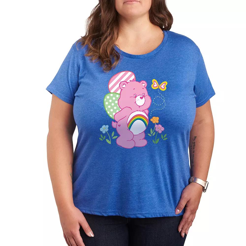Plus Care Bears Easter Scene Graphic Tee, Women's,  Product Image