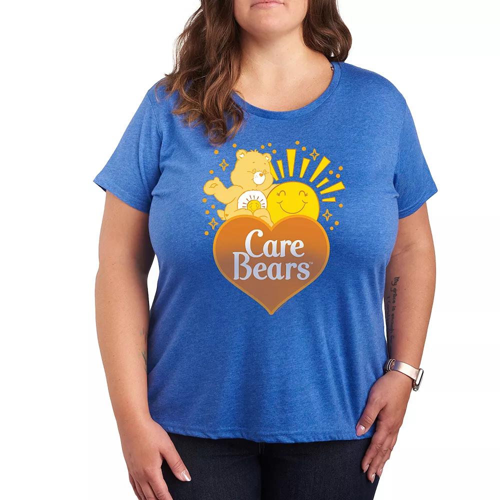 Plus Care Bears Funshine Logo Graphic Tee, Women's,  Product Image
