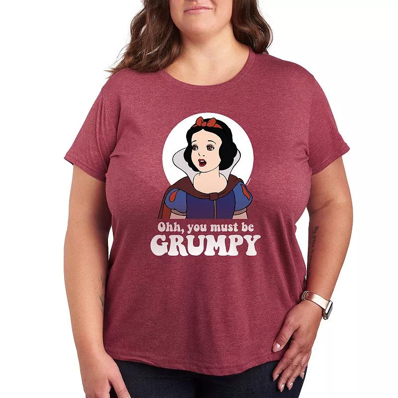 Disney Princess Snow White Plus Must Be Grumpy Graphic Tee, Women's,  Product Image