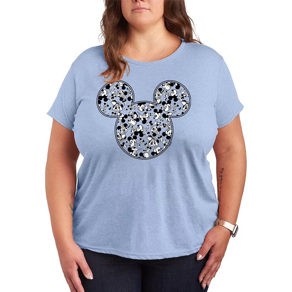 Disney's Mickey Mouse Plus Meta Graphic Tee, Women's,  Product Image