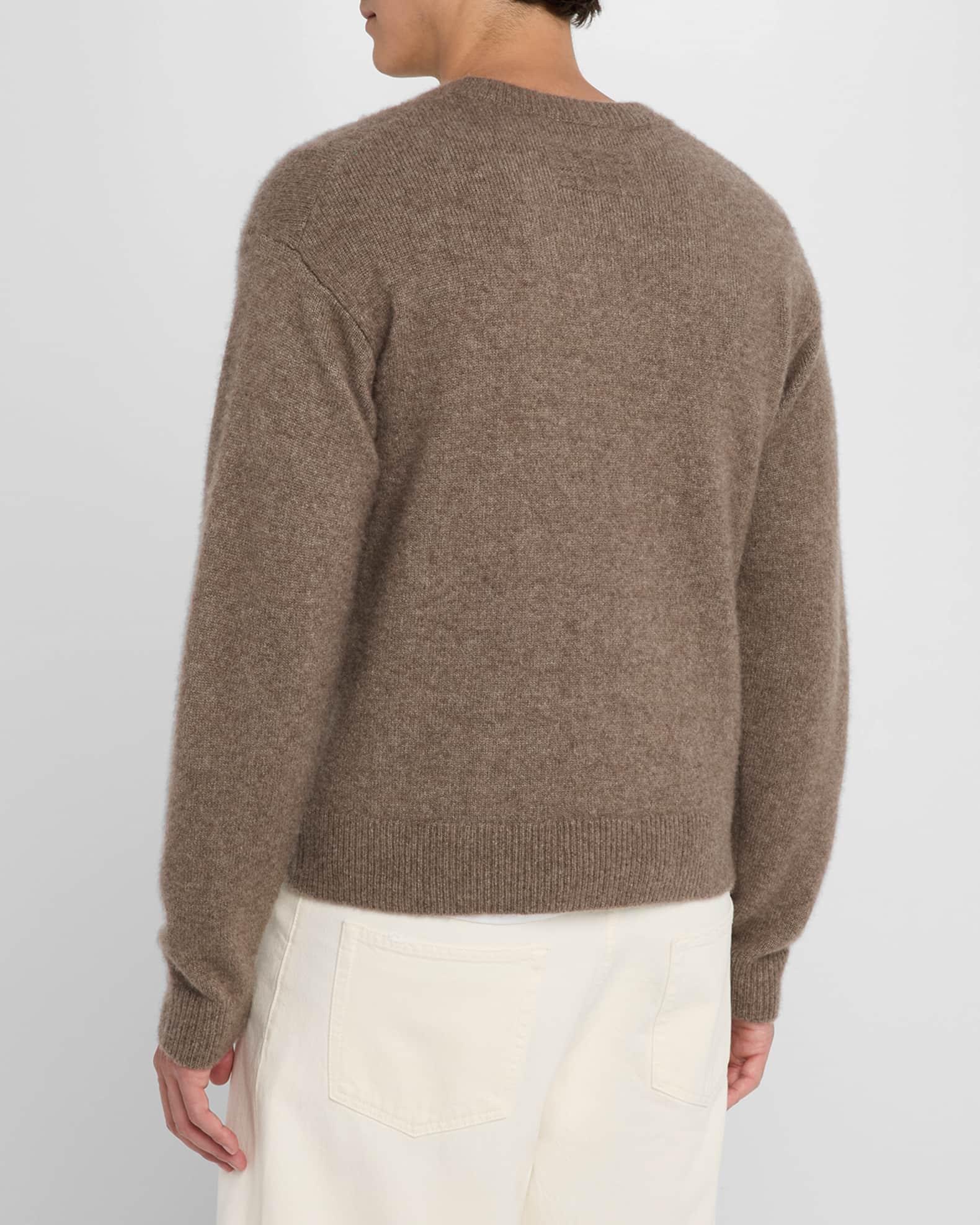 Men's V-Neck Light Cashmere Sweater Product Image