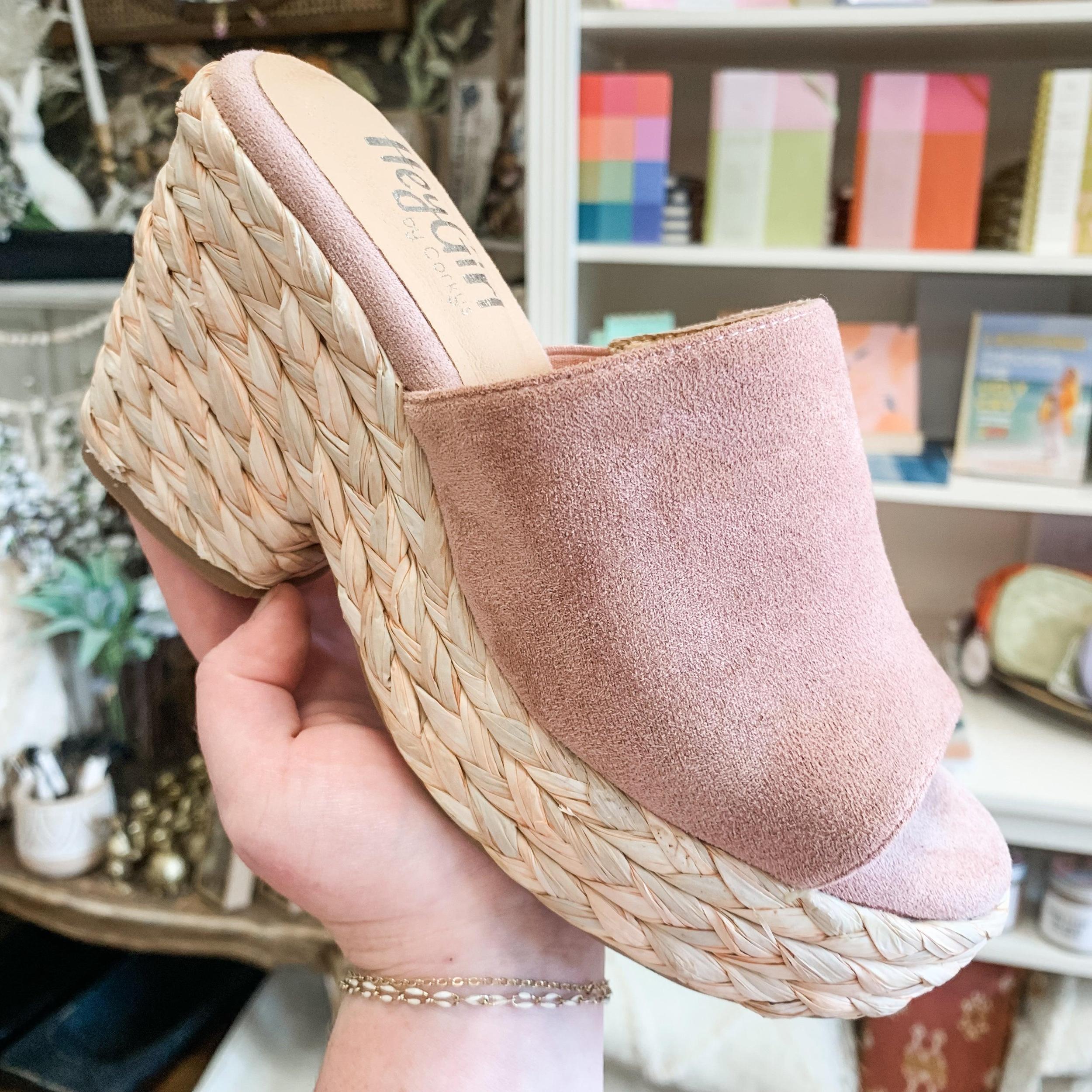 Corky Footwear Solstice Platform Heel (Blush) Product Image