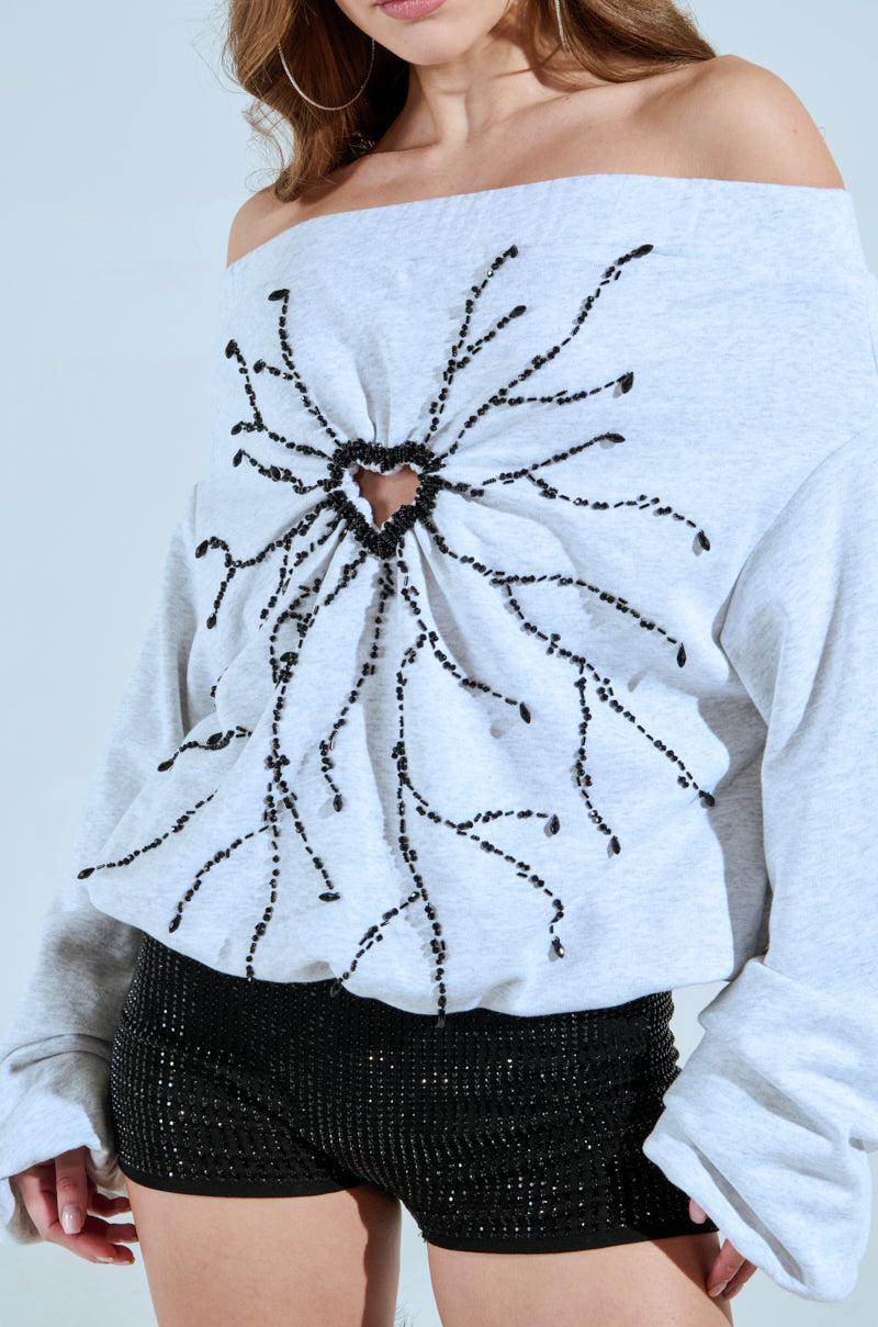 TOO MUCH LOVE TO GIVE SWEATSHIRT Product Image