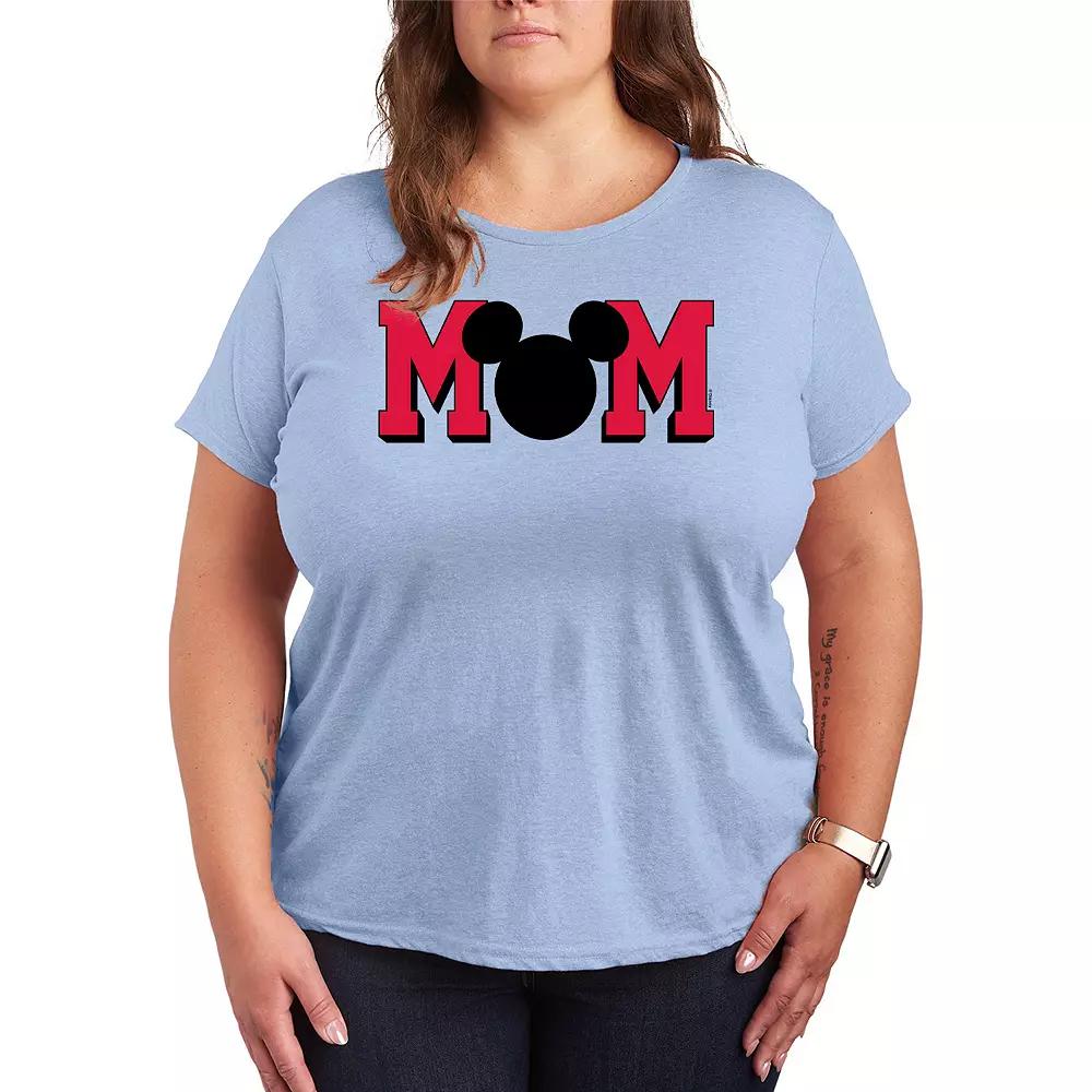 Disney's Mickey Mouse Plus Mom Graphic Tee, Women's,  Product Image