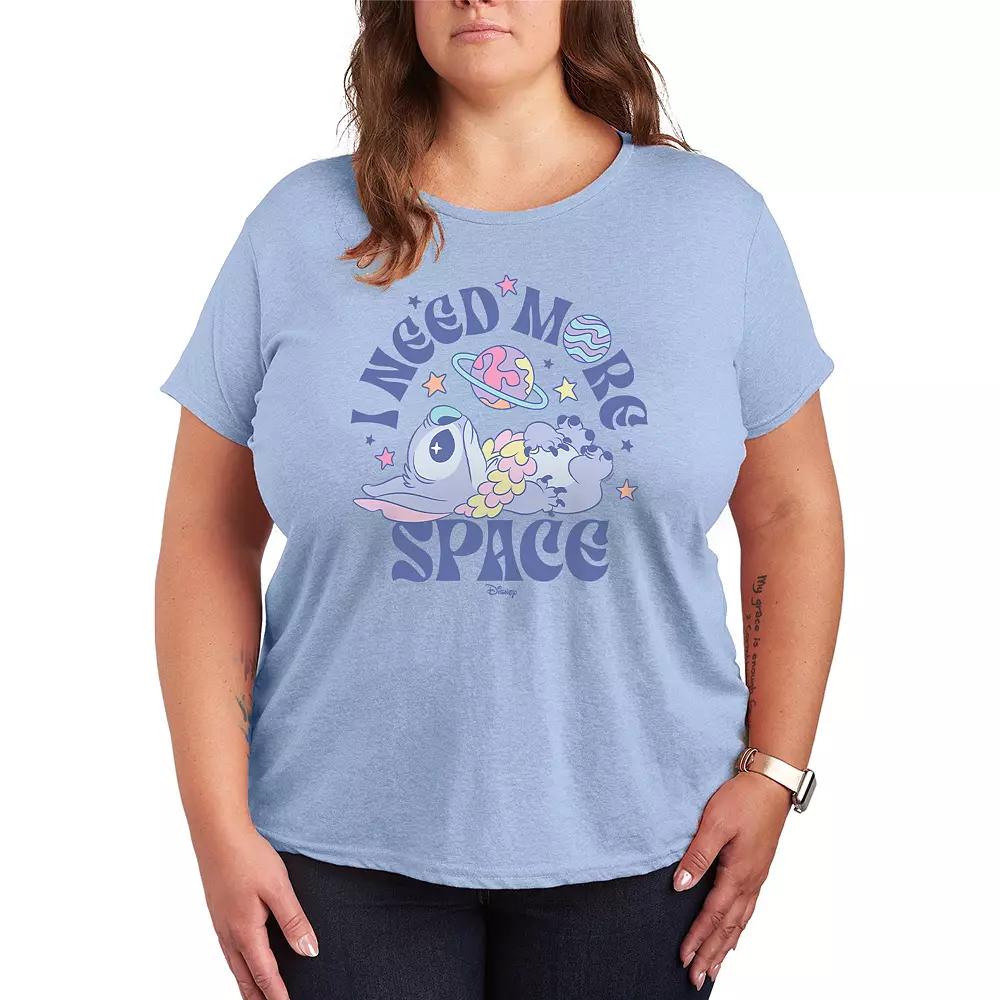 Disney's Lilo & Stitch Plus Need More Space Graphic Tee, Women's,  Product Image