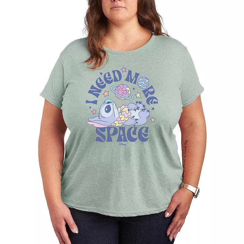 Disney's Lilo & Stitch Plus Need More Space Graphic Tee, Women's,  Product Image